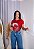 TSHIRT FEMININA ALGODÃO COUNTRY CAVALOR BRILHOSO / VERMELHO - Imagem 2