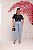 TSHIRT PLUS SIZE FEMININA JESUS ALTO RELEVO / PRETO - Imagem 2