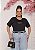 TSHIRT PLUS SIZE FEMININA JESUS ALTO RELEVO / PRETO - Imagem 1