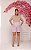 TSHIRT PLUS SIZE FEMININA BORDADO JESUS ME FEZ FLORESCER / NUDE - Imagem 2