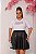 TSHIRT PLUS SIZE FEMININA FASHION / BRANCA - Imagem 1