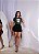 TSHIRT FEMININA ALGODÃO BRILHE COM STRASS / VERDE MILITAR - Imagem 2
