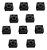 10 Tomadas Telefone Rj11 Modular 2 Vias - Imagem 1