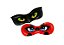 Máscara Cartonada Ladybug e Cat Noir 06 unidades - Regina Festas - Imagem 1
