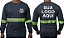 Kit 26 Camisetas Manga Longa Com Faixa Refletiva Personalizada - Imagem 2