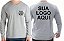 Kit 10 Camisetas Manga Longa Personalizada Com Logo Tamanhos Variados - Imagem 4