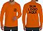 Kit 10 Camisetas Manga Longa Personalizada Com Logo Tamanhos Variados - Imagem 2