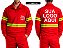 Jaleco em Brim Profissional com Faixa Refletiva Personalizado Uniformes Profissionais - Kit 10 unidades - Imagem 7