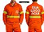 Jaleco em Brim Profissional com Faixa Refletiva Personalizado Uniformes Profissionais - Kit 15 unidades - Imagem 1