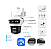 Câmera De Segurança Speed Wifi Lente Dupla Durawell Cor Branco - Imagem 3