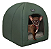 Toquinha Baby 2x1 Para Filhotes E Raças Pequenas Avuk Pet Cor Verde - Imagem 1