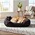 Cama Pet Luxo Anatômica Bordada 74x65cm - Conforto Premium - Imagem 6