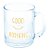 Caneca Vidro - Good Morning - Imagem 1