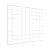 Memory Board Quadro de Fotos Branco - 45cm x 45cm + 6 Mini Prendedores - Imagem 1