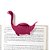 Marcador de Livro - Monstro do Lago Ness - Pink - Imagem 3