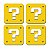 Porta Copos Cubo de Interrogação - Mario Bros - 4 uni - Imagem 1