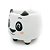 Vaso Cachepô em Cerâmica Panda - Branco Pequeno MD1 - Imagem 3