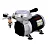 Bomba de Vácuo Tipo Membrana 1/3hp Fluxo de Ar de 128~135L/min - Imagem 1