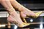 Scarpin Channel Bambu Ouro Bronze - Imagem 1