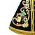 Manto Nossa Senhora Aparecida 35cm Luxo Com Broche Oficial - Imagem 2