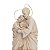 Imagem Sagrada Família 27cm C/ Aro Folheado | Marfim - Imagem 2