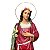 Imagem Santa Cecília 105cm C/ Olhos de Vidro Auréola | Resina - Imagem 2