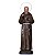 Imagem Santo Padre Pio Pe. Pio 105cm C/ Aro Folheado Resina - Imagem 1