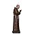 Imagem Santo Padre Pio Pe. Pio 105cm C/ Aro Folheado Resina - Imagem 4