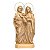 Imagem Sagrada Família 30cm C/ Aro Folheado Marfim - Imagem 1