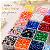 Kit 1800 Meia Perola ABS 6mm 18 Cores - Imagem 3
