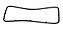 JUNTA CARTER BORRACHA MOTOR CUMMINS ISB 6 CIL. 2S0103609D - Imagem 1