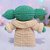 Baby Yoda Grogu Amigurumi SOB ENCOMENDA - Imagem 7