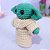 Baby Yoda Grogu Amigurumi SOB ENCOMENDA - Imagem 5