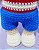 Amigurumi Modelo Mini Mim Boneco de Crochê Síndrome de Down PRONTA ENTREGA - Imagem 6