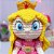 Amigurumi Princesa Peach Mario Bros Boneca de Crochê SOB ENCOMENDA - Imagem 6