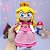 Amigurumi Princesa Peach Mario Bros Boneca de Crochê SOB ENCOMENDA - Imagem 10