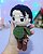 Amigurumi Levi Ackerman Attack on Titan Boneco de Crochê SOB ENCOMENDA - Imagem 9