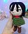 Amigurumi Mikasa Ackerman Attack on Titan SOB ENCOMENDA - Imagem 6