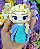 Amigurumi Elsa Frozen Boneca de Crochê - Imagem 1