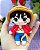 Amigurumi Luffy One Piece - Imagem 1