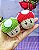 Chaveiro Amigurumi Cogumelo Verde ou Vermelho Mario tam. G - Imagem 1