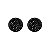 Brinco Cerchio Negro - Imagem 1
