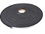 Fita Vedação Espuma EPDM Preto Adesivo 1 Lado - 7mm x 10mm x 10m - Imagem 2
