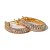 Argola Cravejada New Berlim Gold - Imagem 1