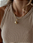 Colar Elos com Pingente Esfera Ouro - Imagem 1