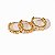 Argola Mini Corrente Zara Gold (P) - Imagem 2