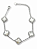 Pulseira Trevo Madrepérola Cravejada Prata 925 - Imagem 1