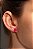 Brinco Gota Pink Prata 925 - Imagem 1