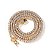 Colar Riviera Quatro Pontas Banhado Ouro18k - Imagem 1