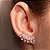 Brinco Ear Cuff Morganita Cravejado Prata 925 - Imagem 2